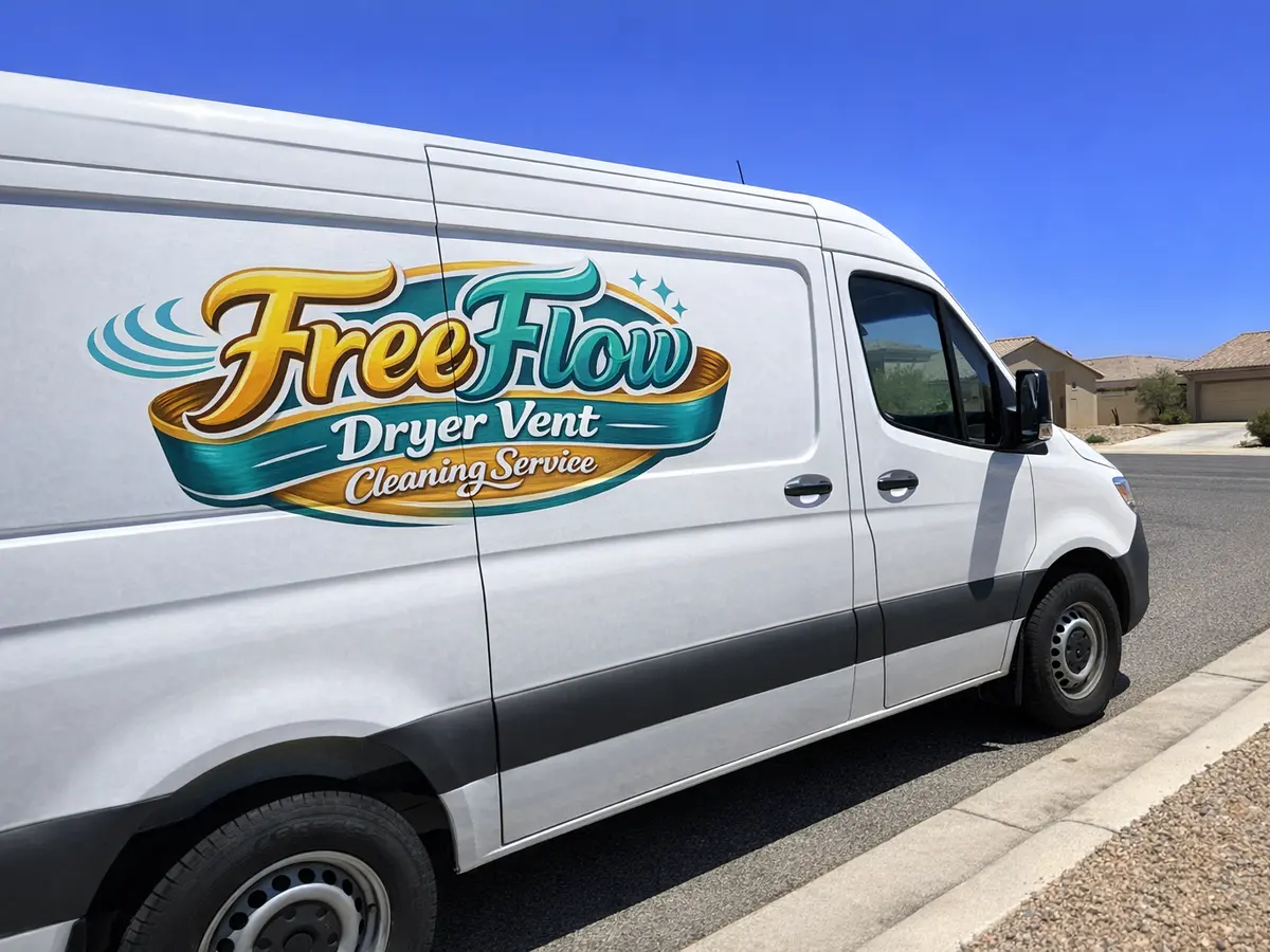 Service van arriving on a Anthem, AZ street — local same-day coverage